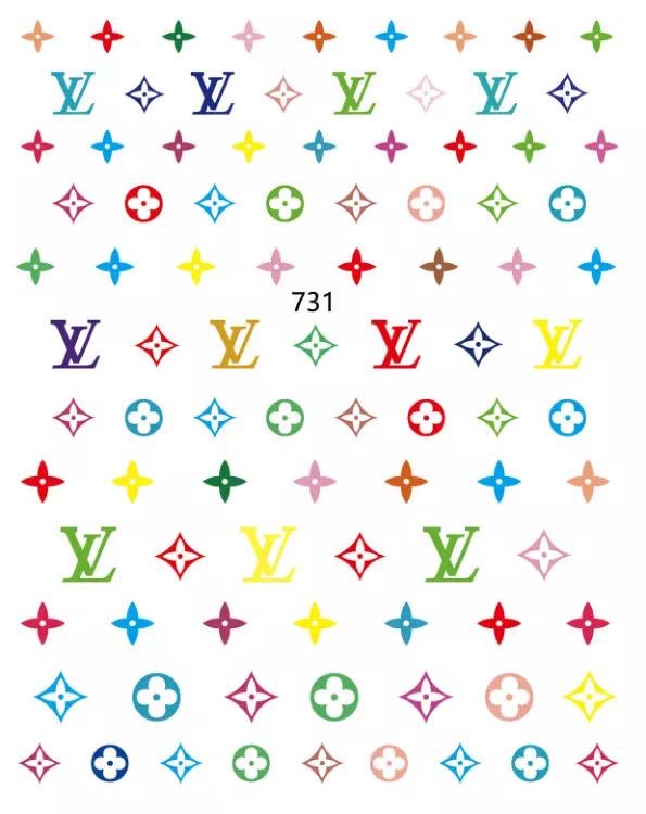 Vuitton Logo Sticker 