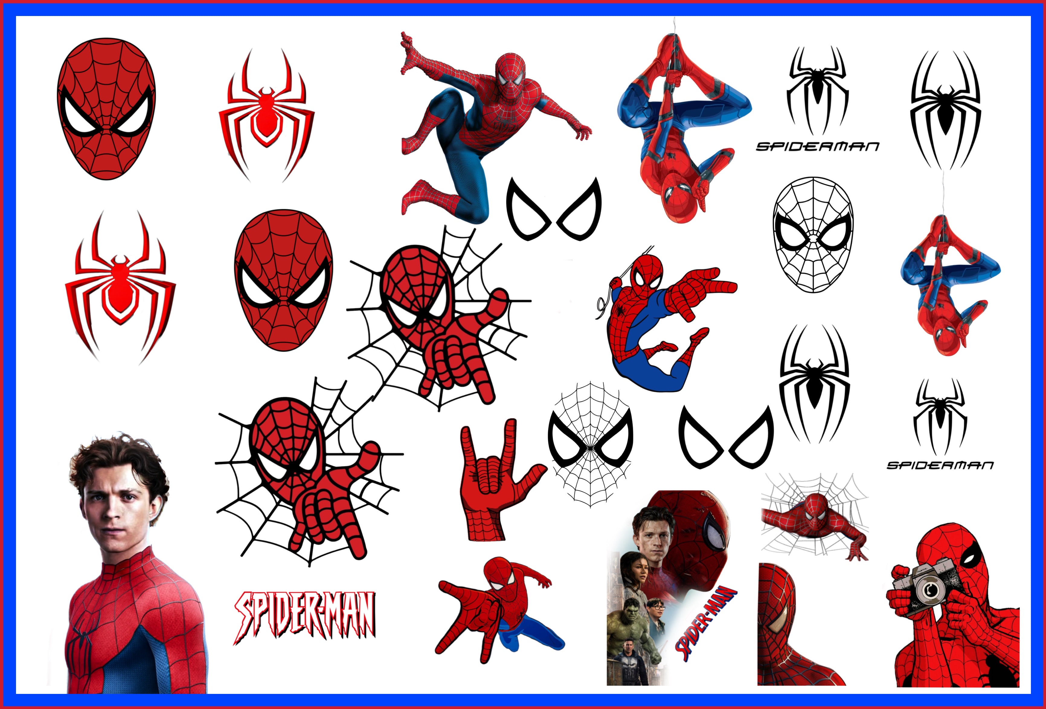 Spider-Man Water Decals