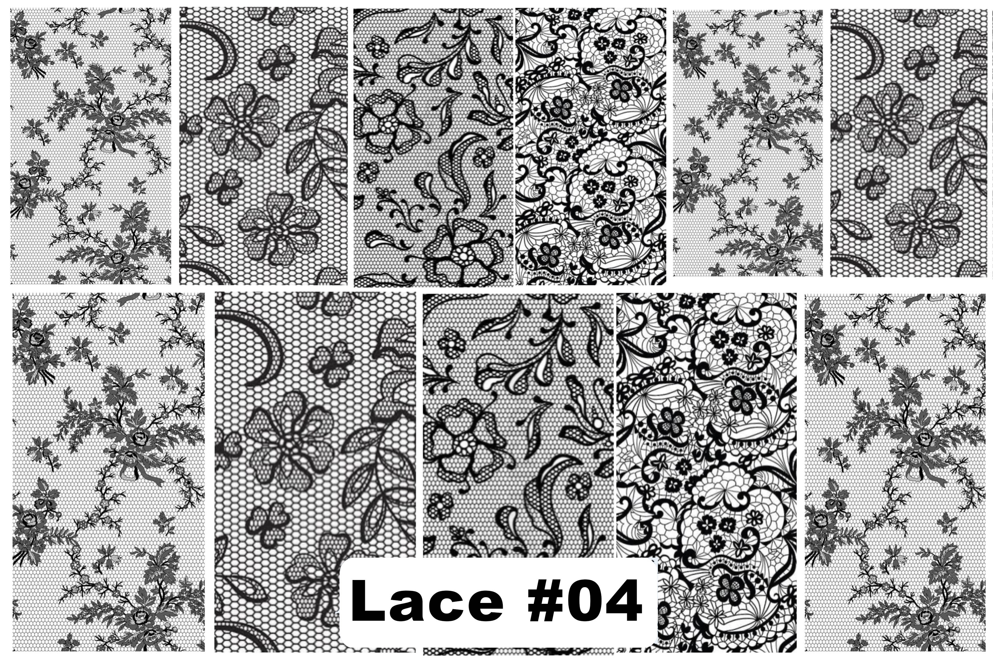 Lace Water Decals