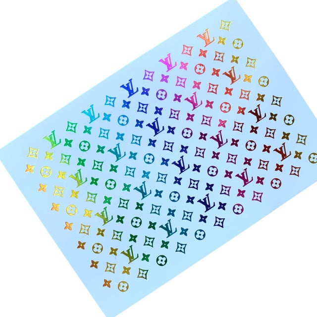 Louis Vuitton Wall Stickers Rainbow
