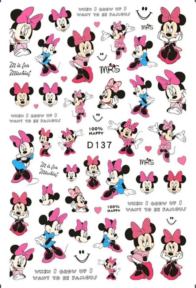Minnie Stickers 37
