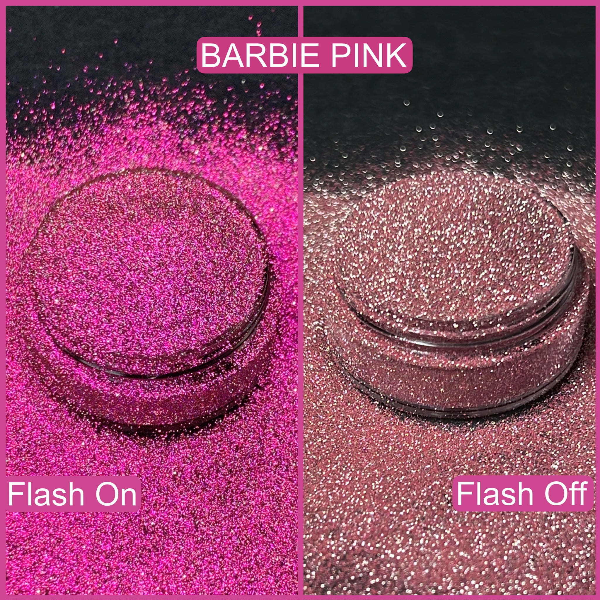 Reflective Glitter - Barbie Pink