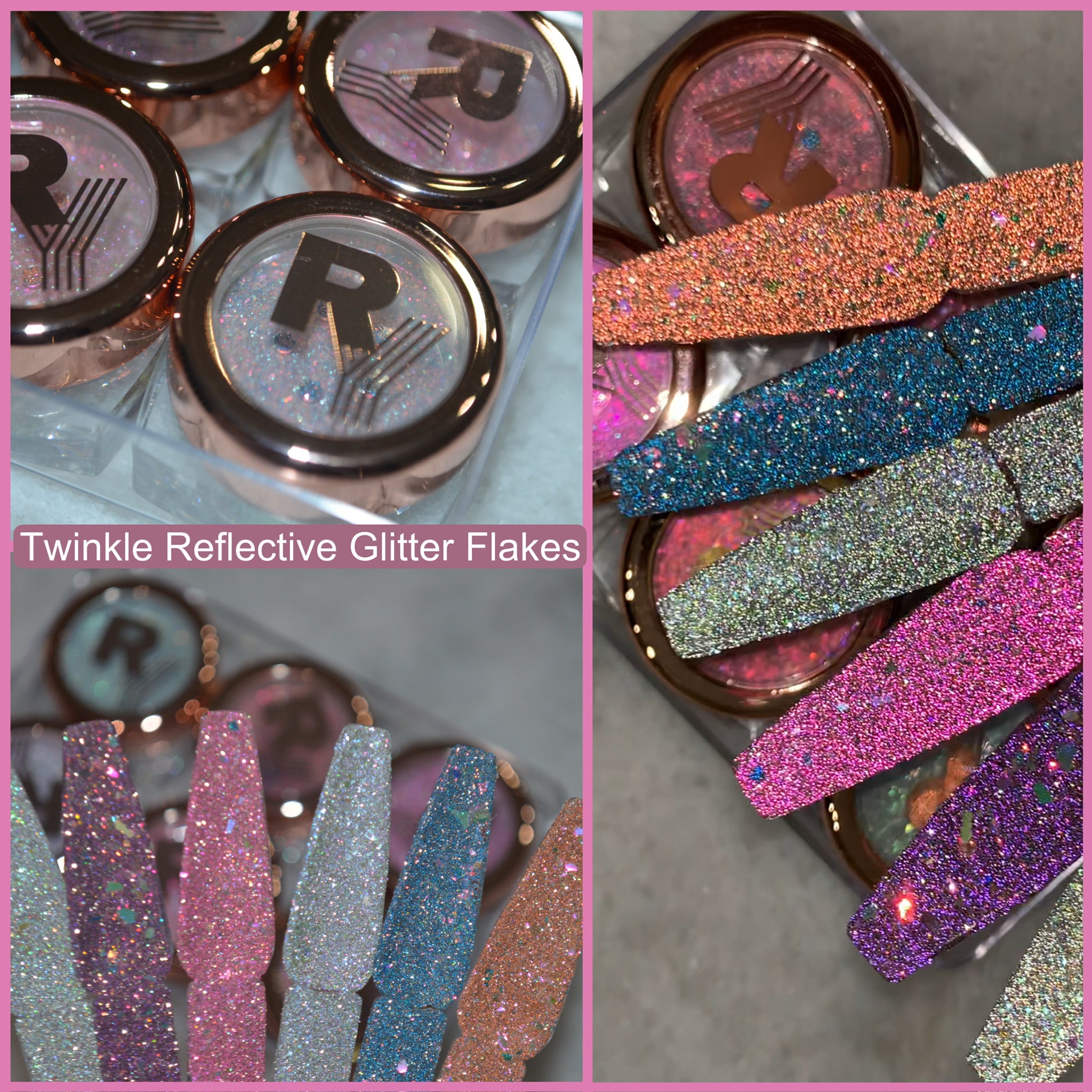 Twinkle Reflective Glitter Flakes