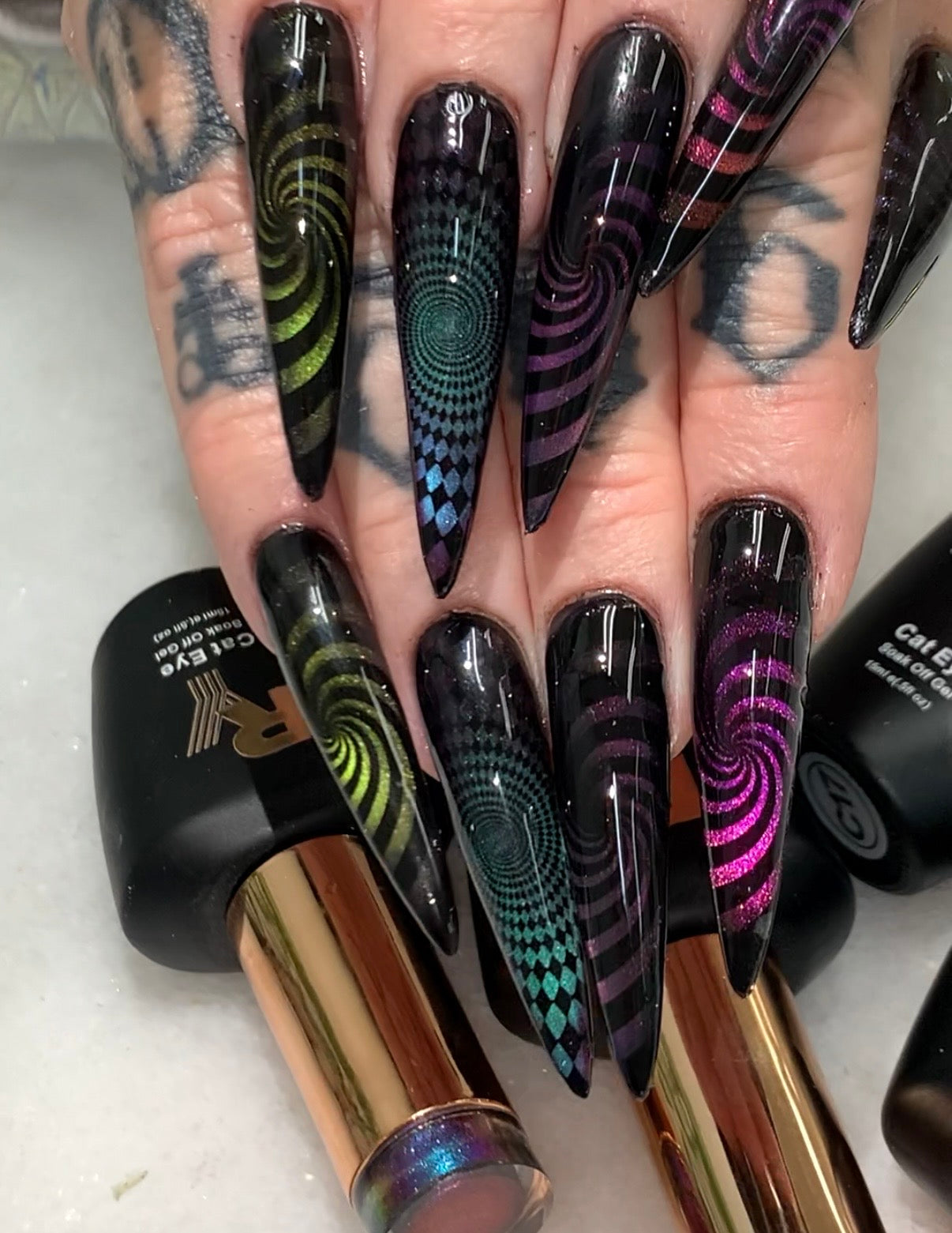 Optical Illusion Decal