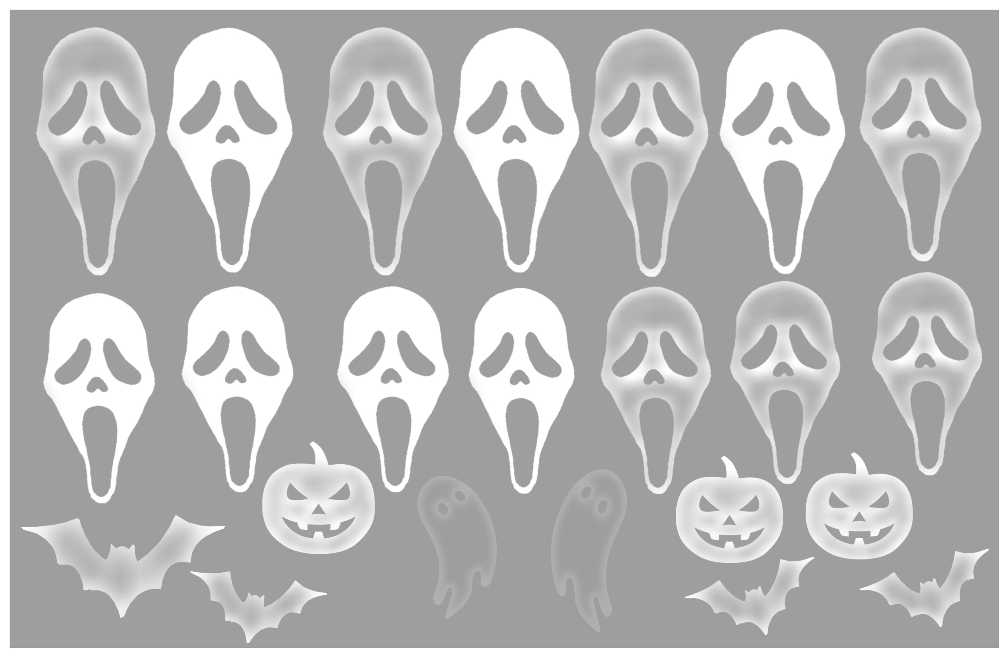Ghostface Airbrush Premium Decals 2