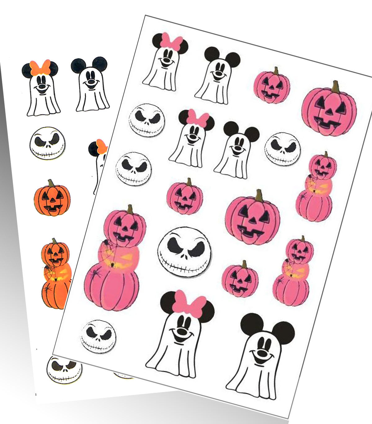 Juego de 24 calcomanías de Mickey para Halloween