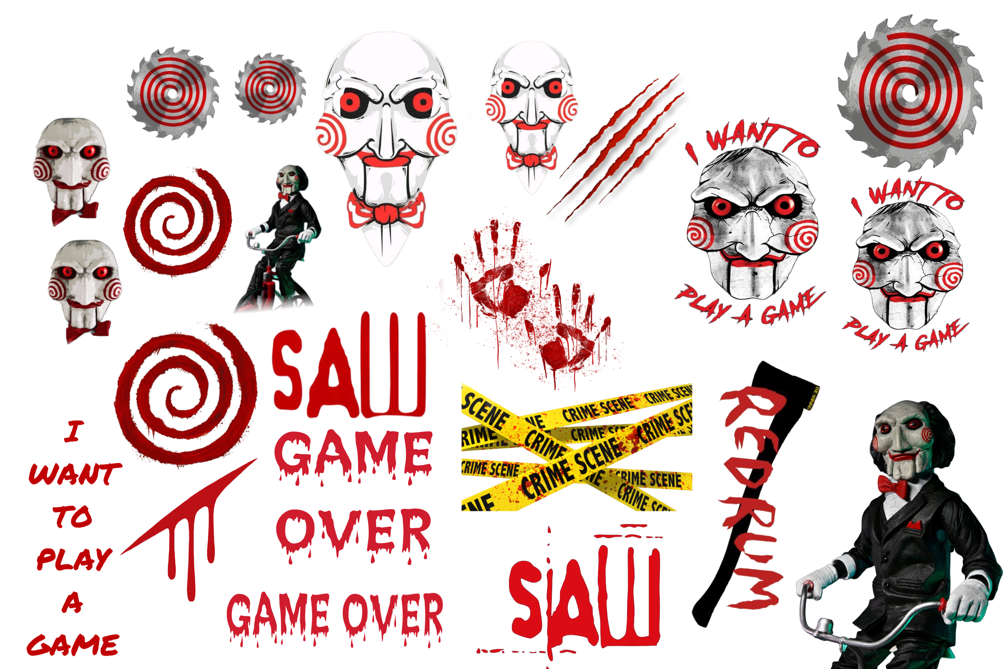 Saw Decals 24 Premium Decal