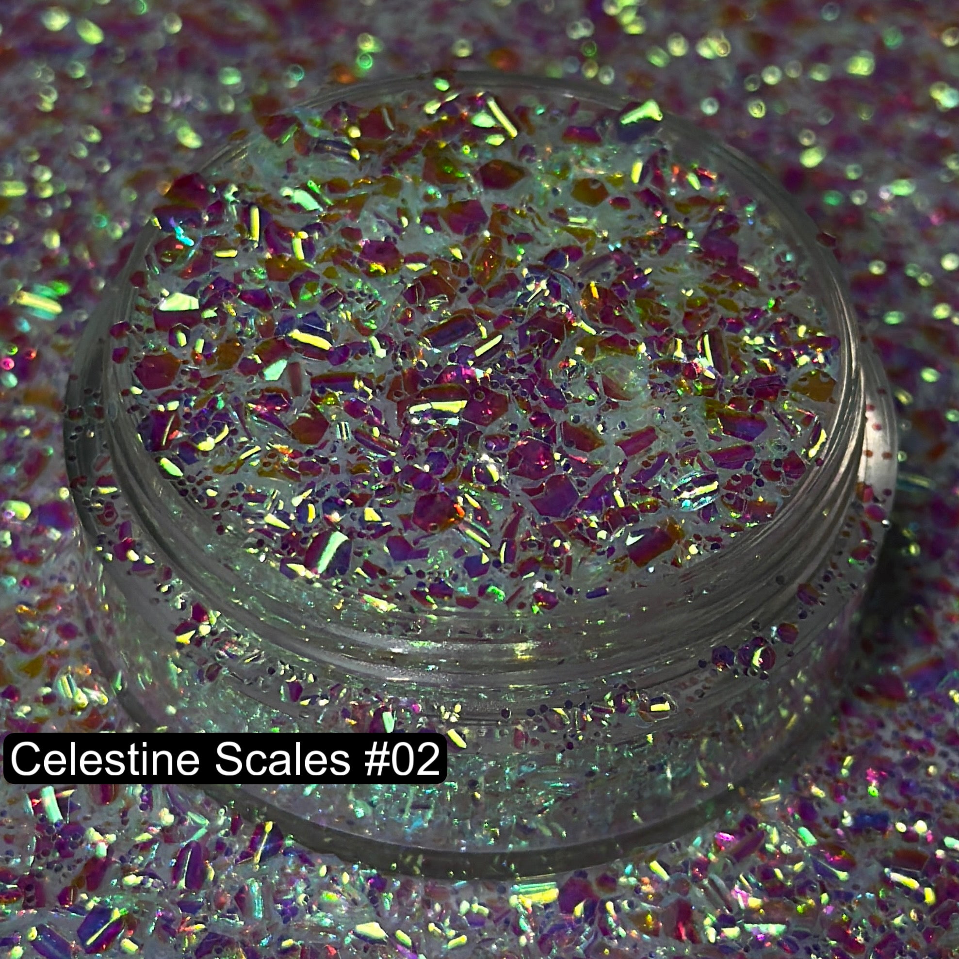 Reflective Glitter - Celestine Scales