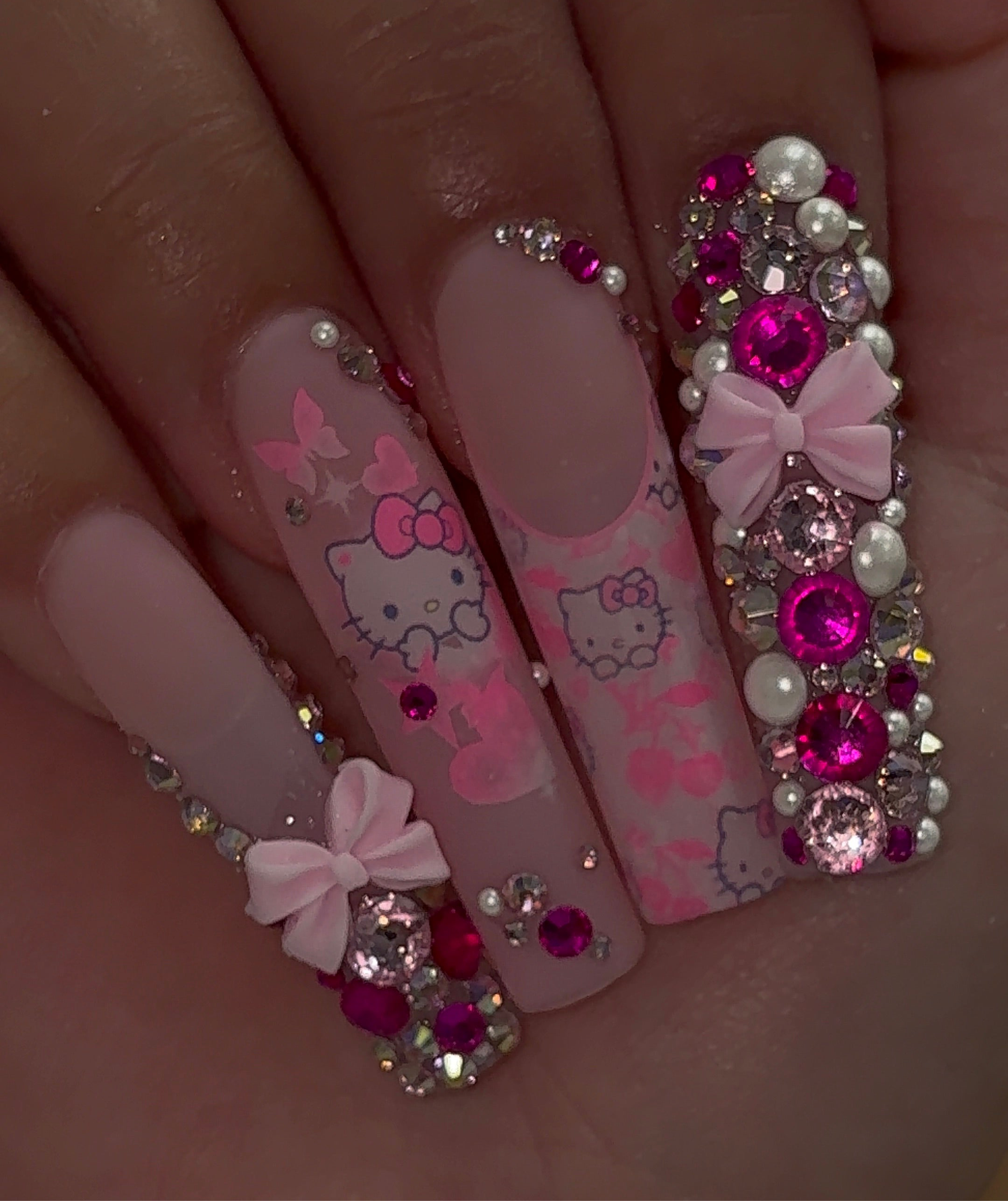 French Hello Kitty  - Premium Decal (V6)
