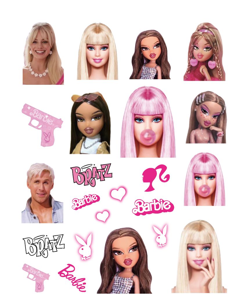 Barbie Bratz Stickers 23