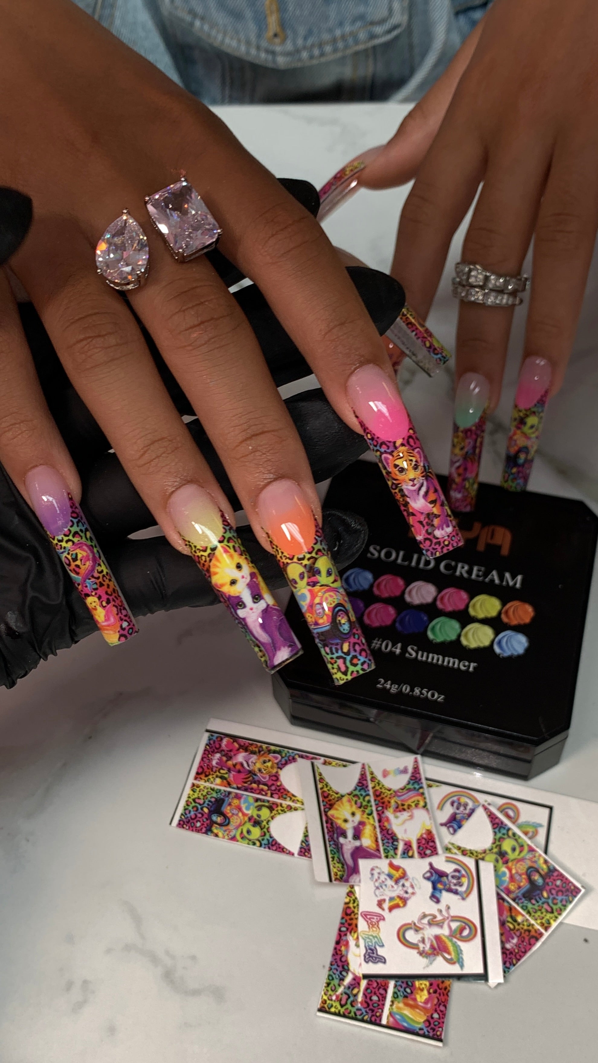 Lisa Frank - Premium Decal