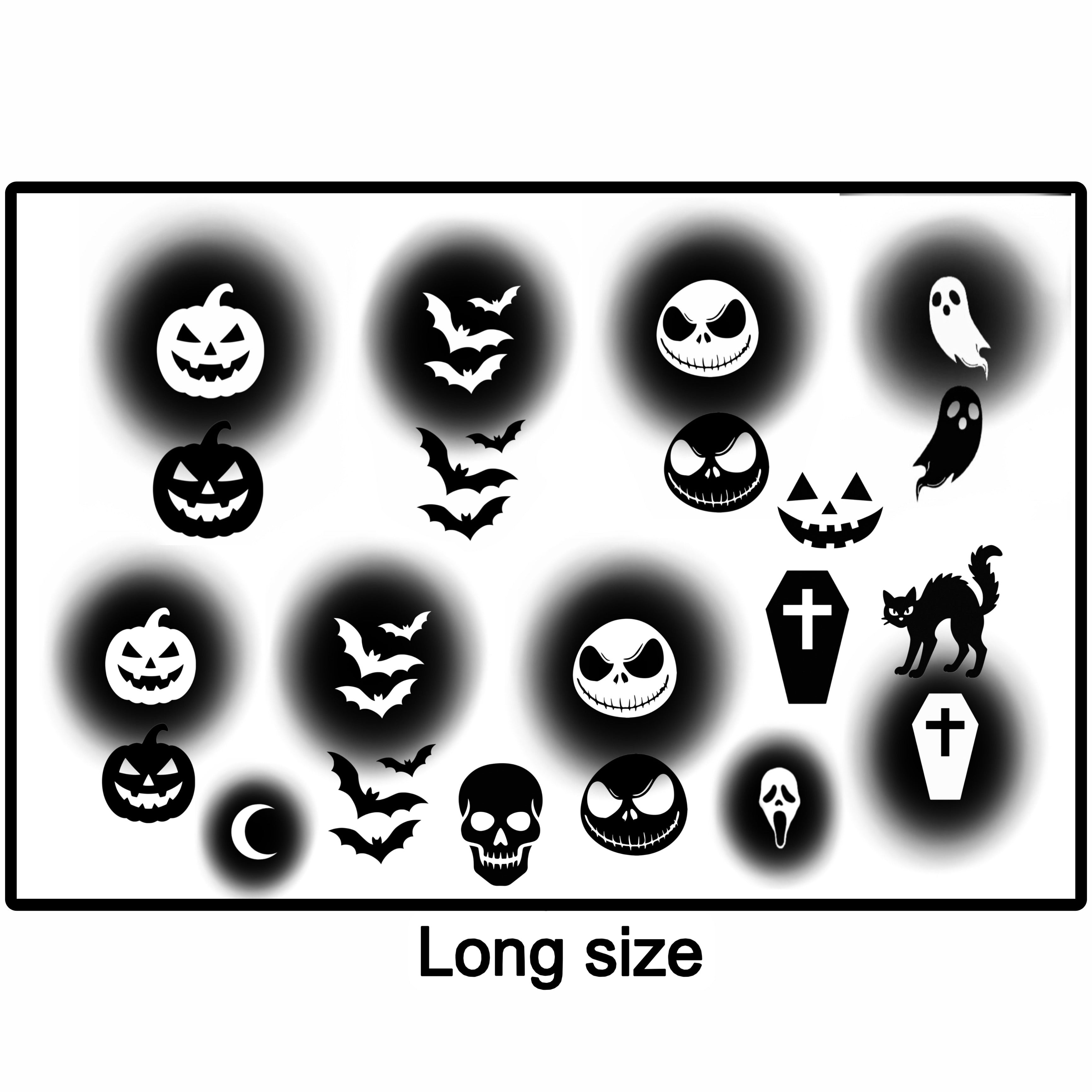 Airbrush Halloween Premium Decals 26