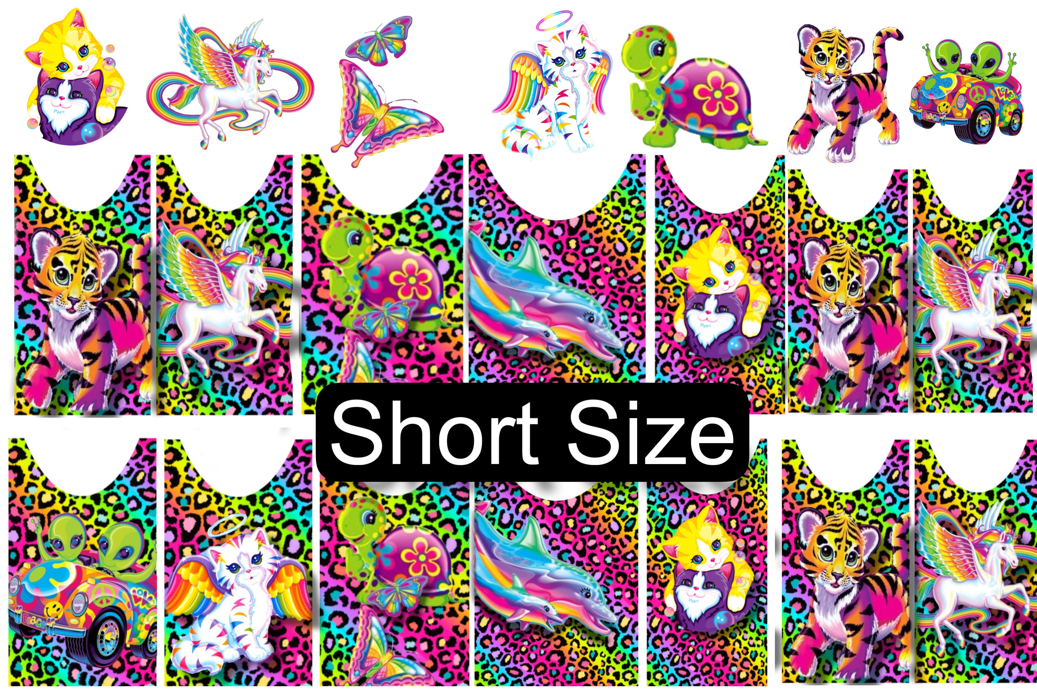 Lisa Frank - Premium Decal