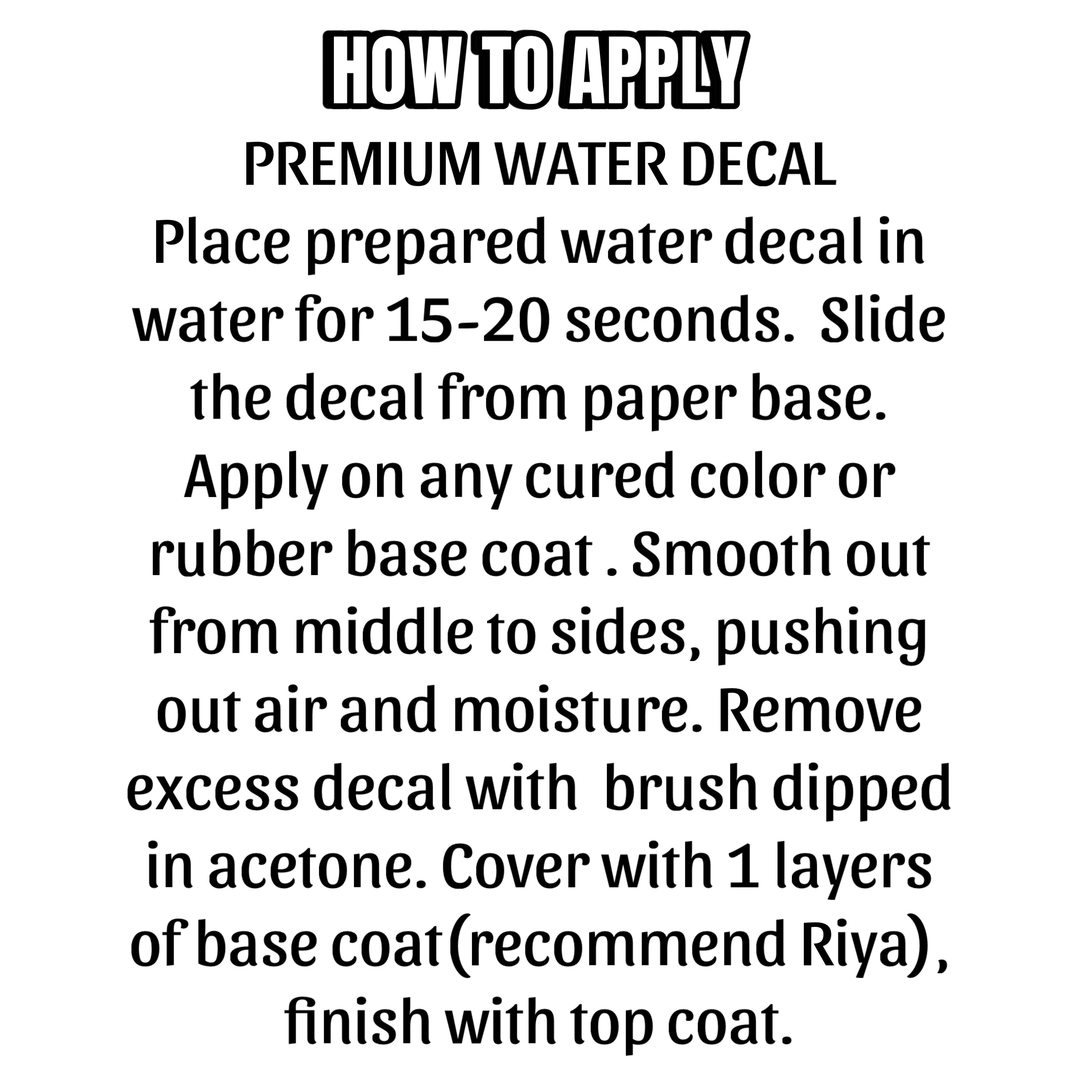 Calcomanía de agua con diseño de suéter navideño