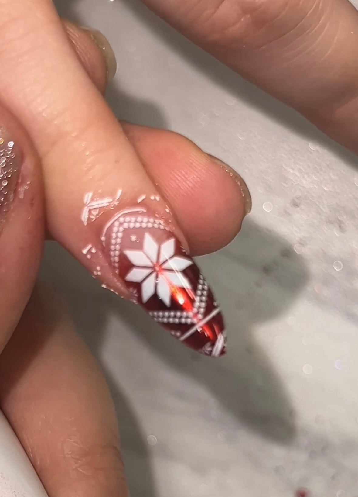 Calcomanía premium de Grinch