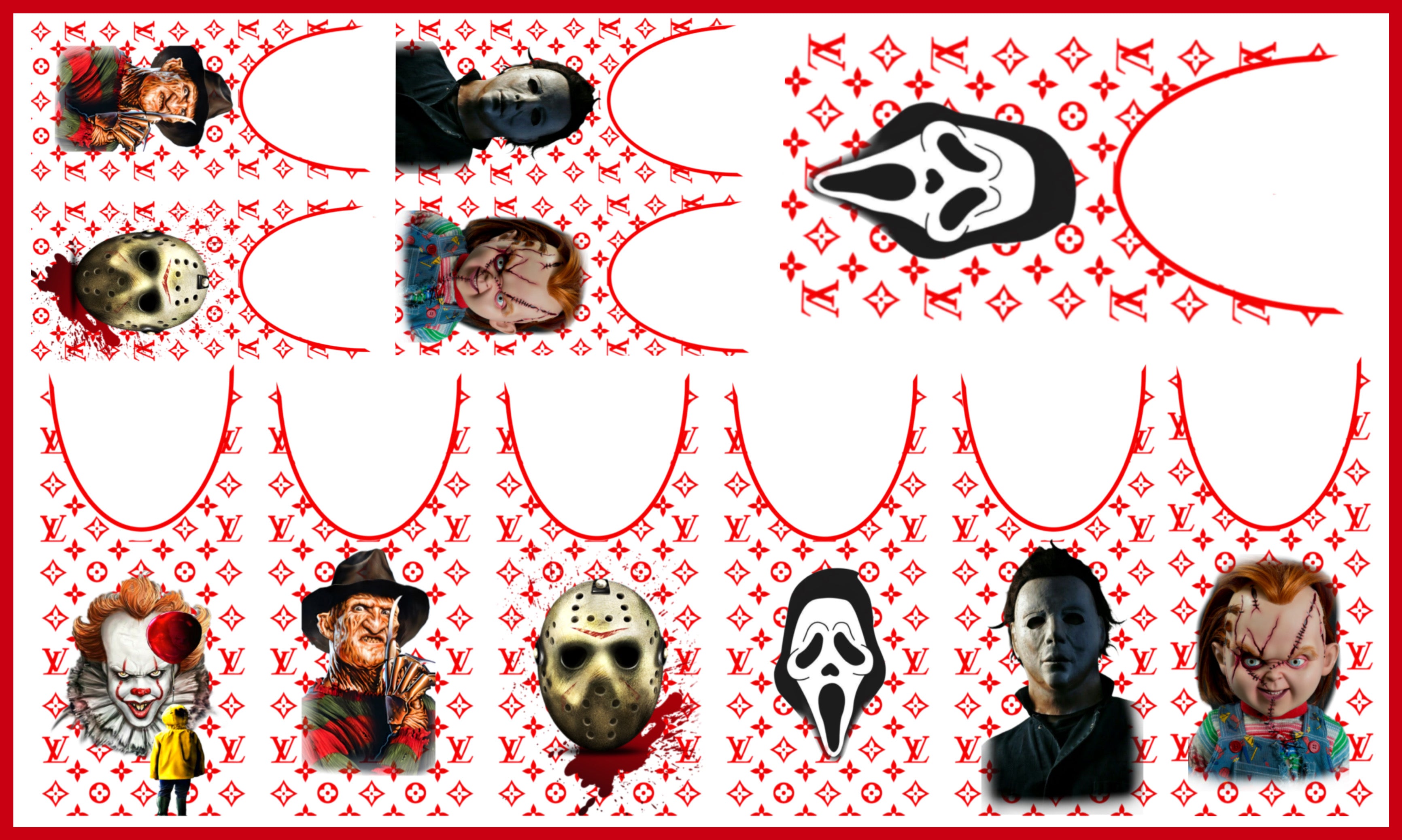 LV Horror Icons - Premium Decal #HL06