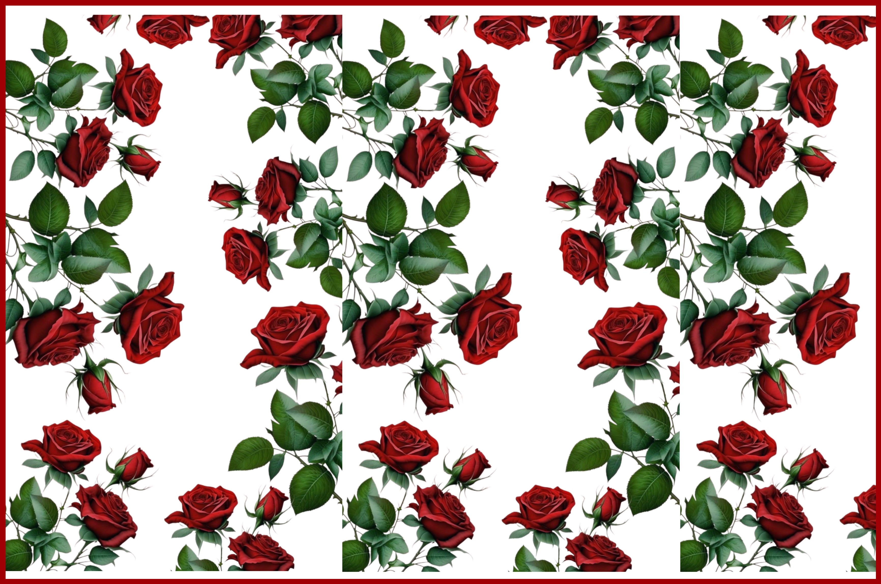 Premium Rose Decal