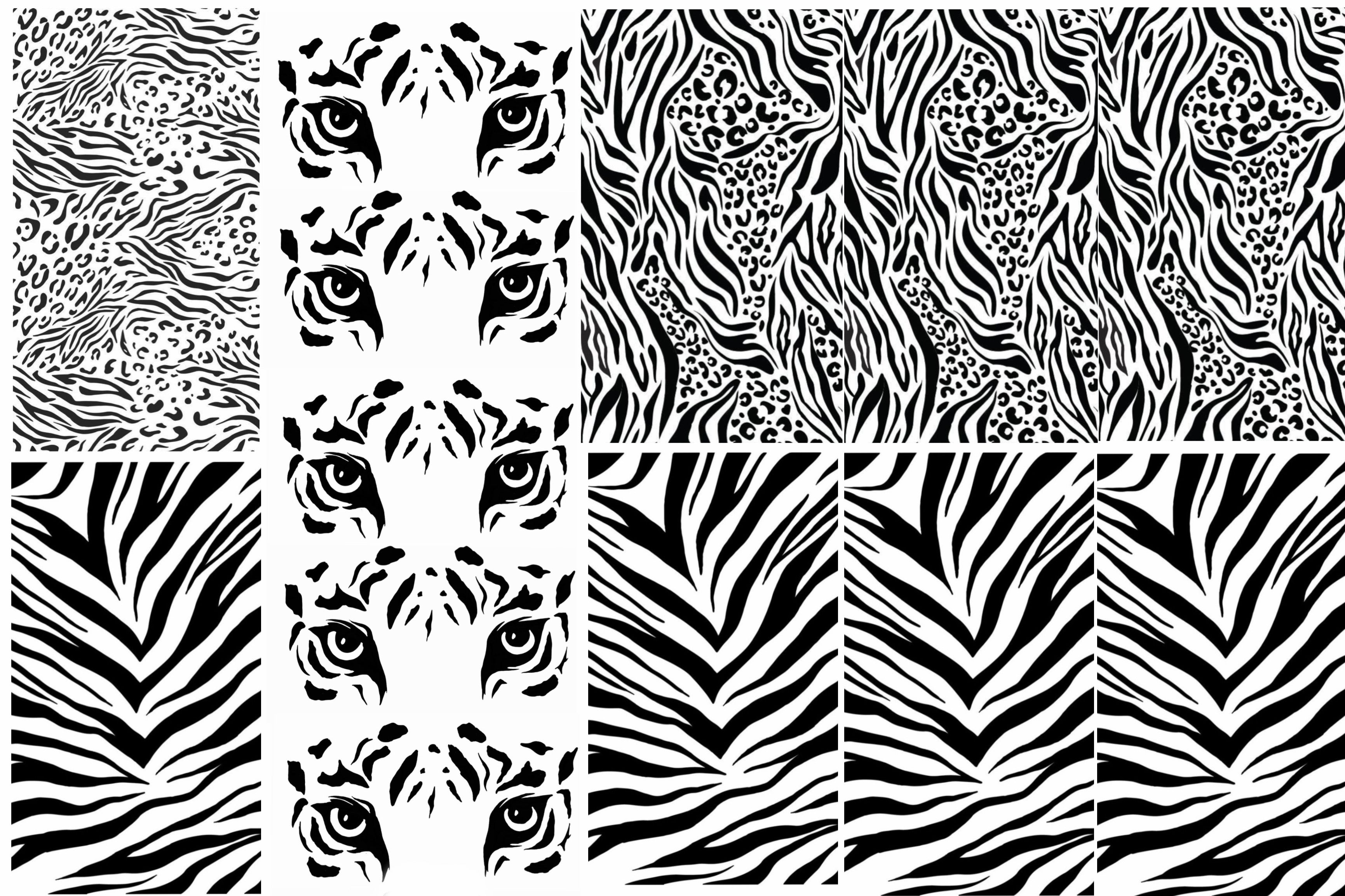 Tiger Print Decal
