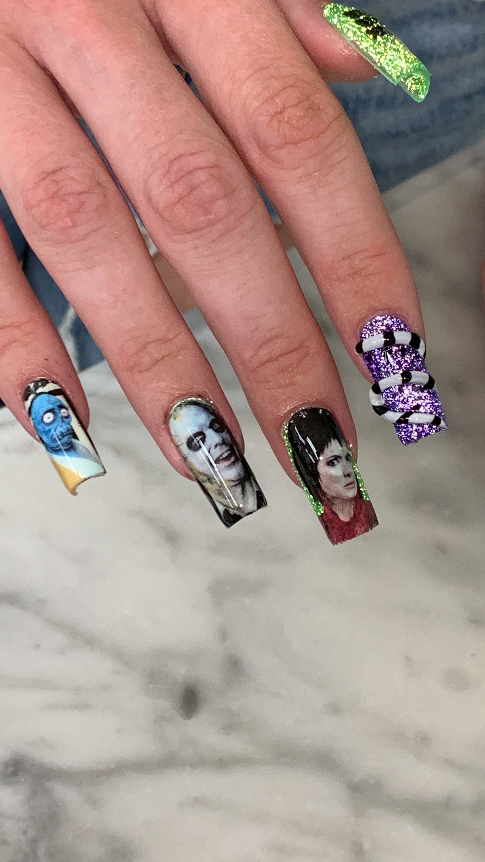 Beetlejuice 24 Water Decals