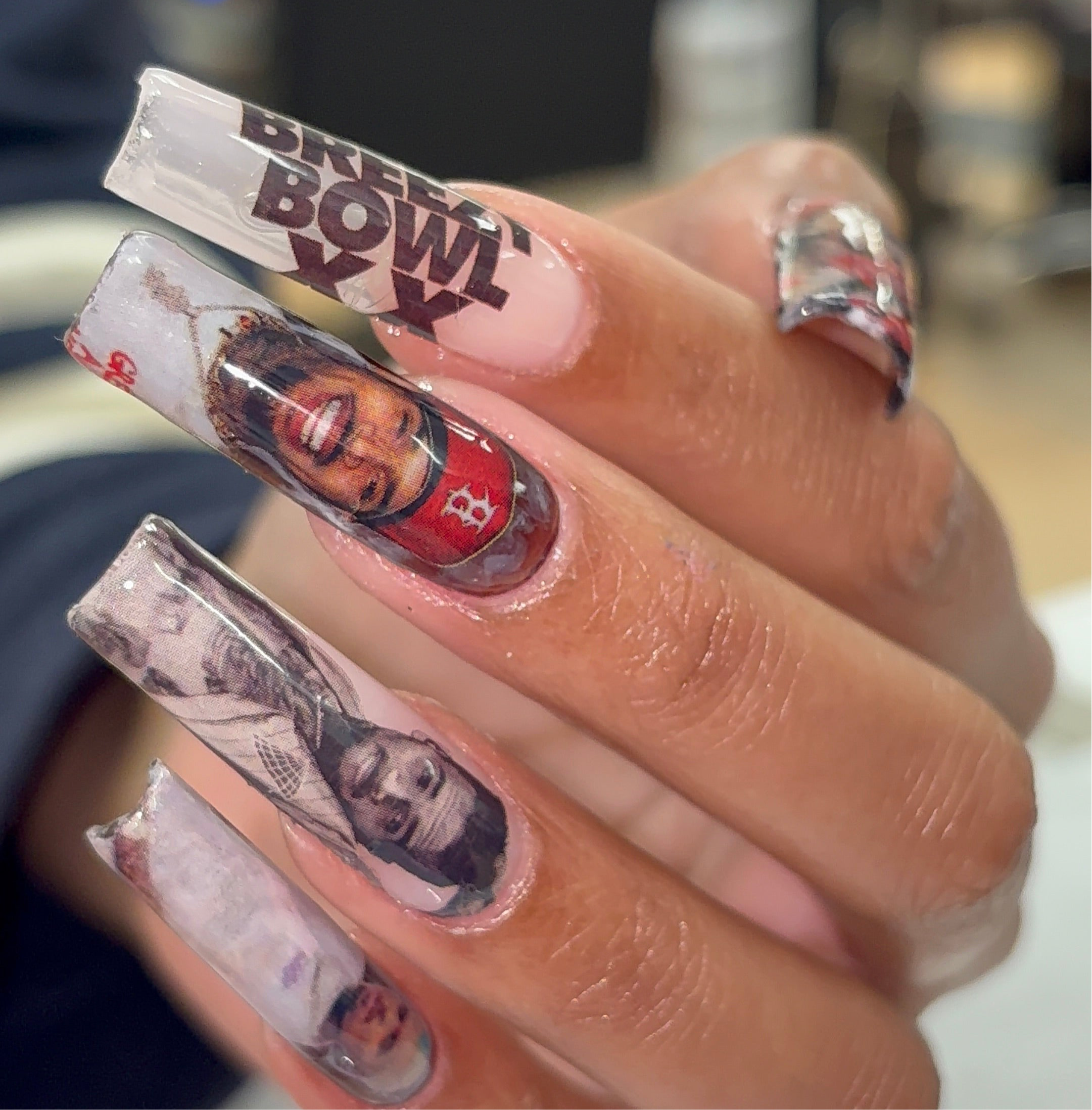 Chris Brown #Breezy - Premium Decal
