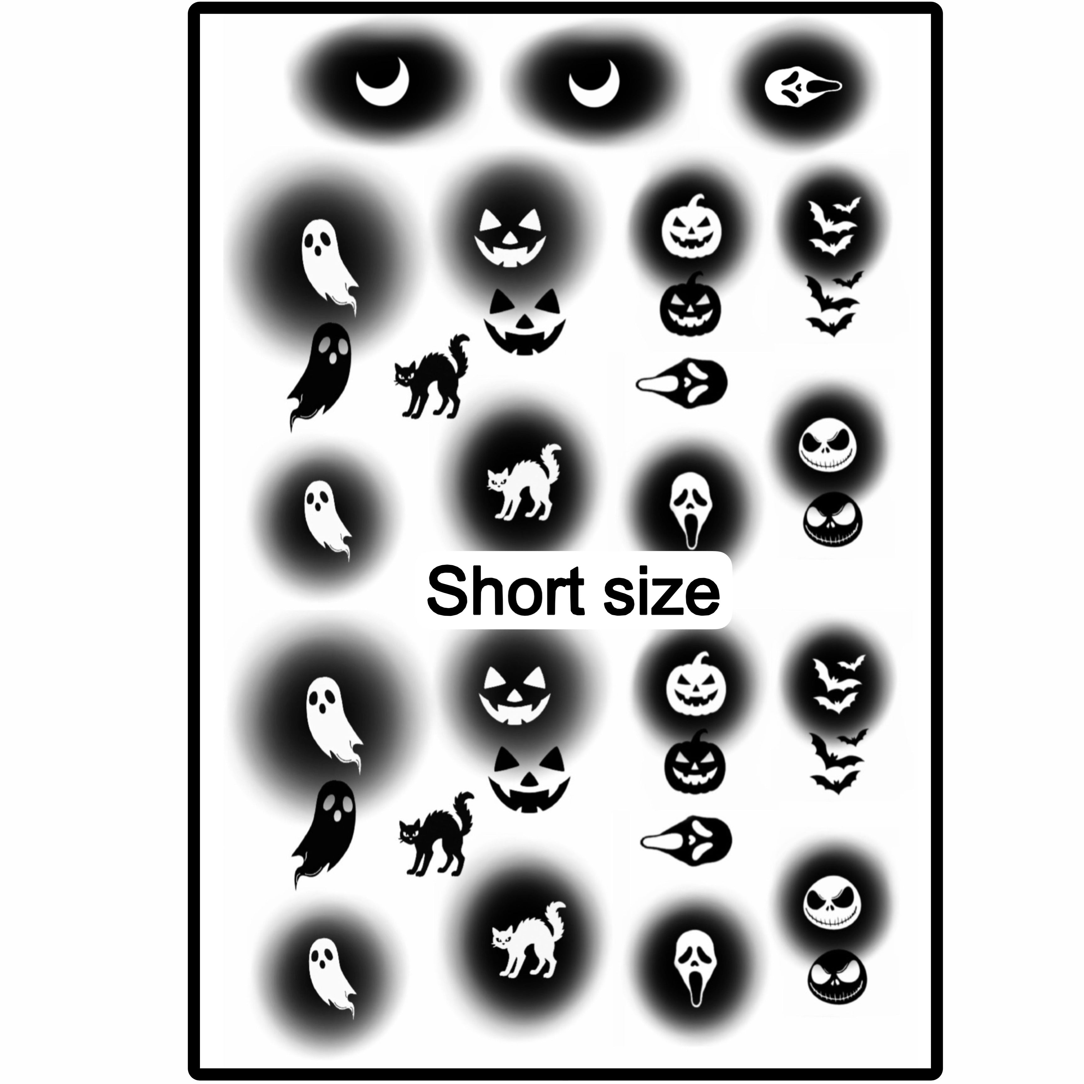 Airbrush Halloween Premium Decals 26
