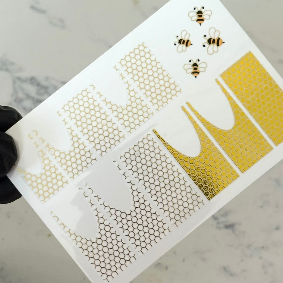 Honeycomb Water Decal