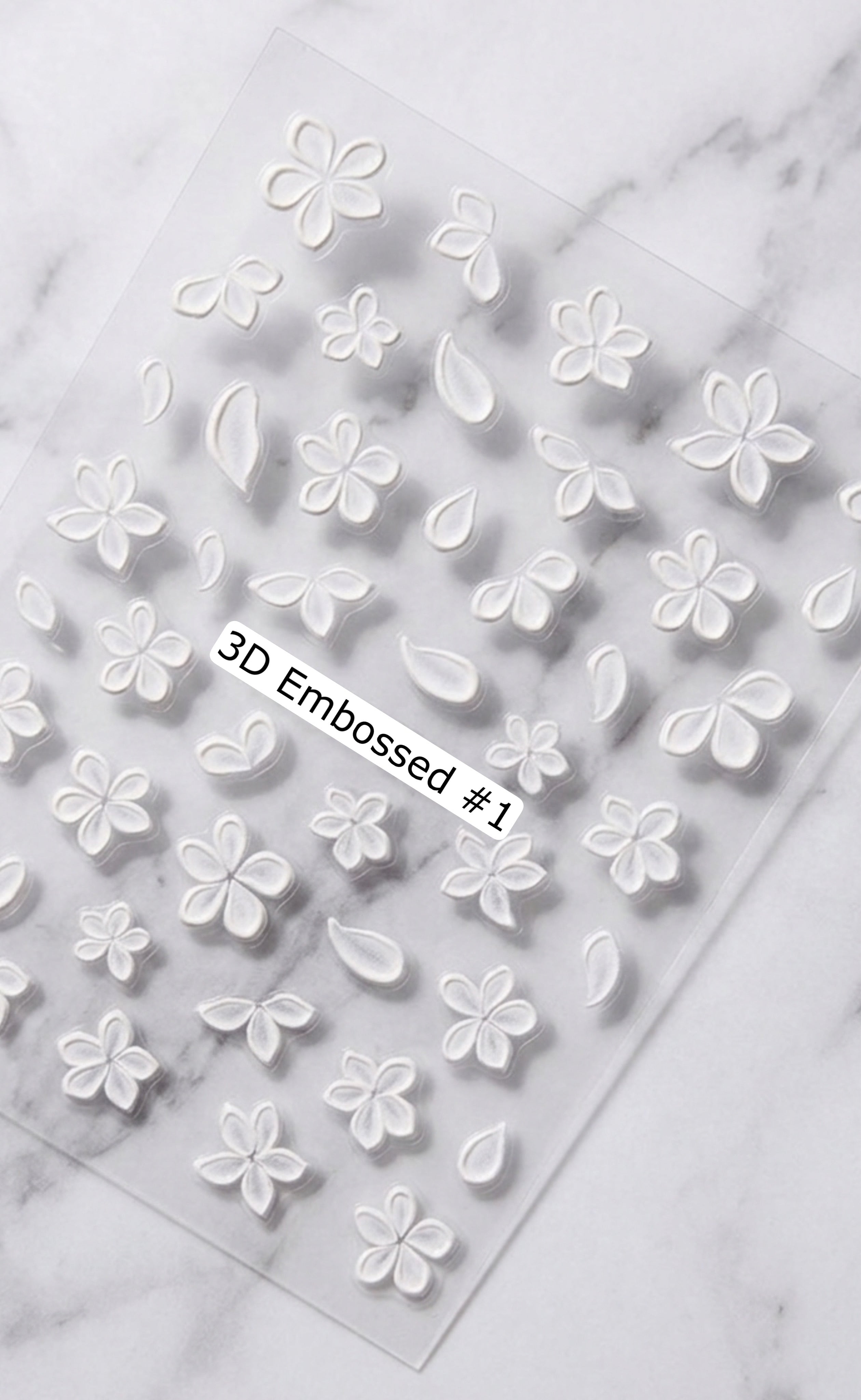 Embossed Flowers