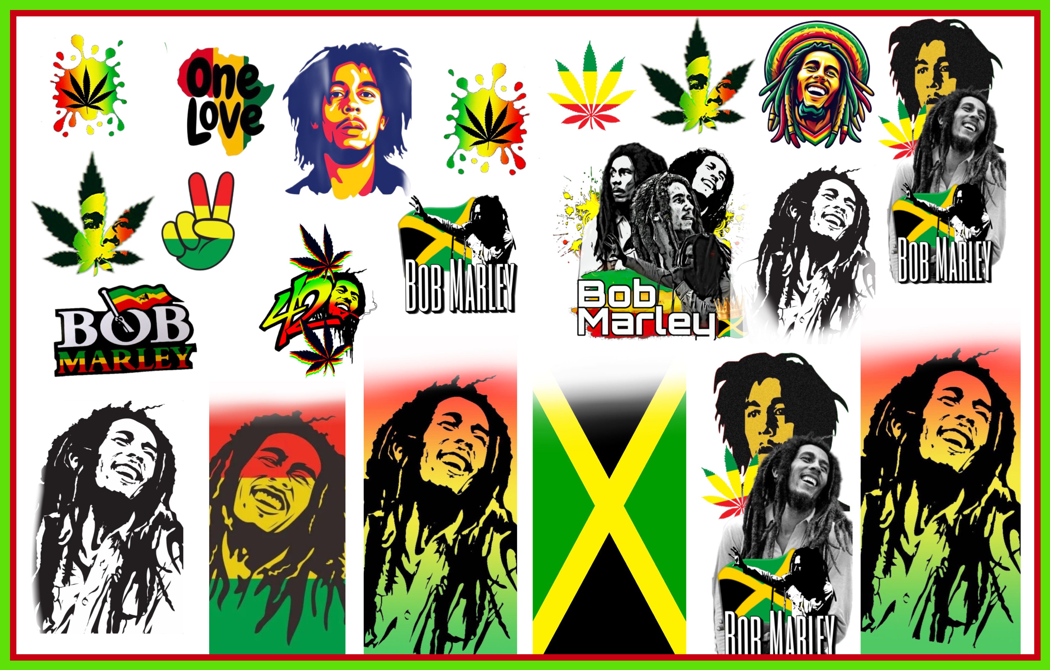 Bob Marley - Premium Decal