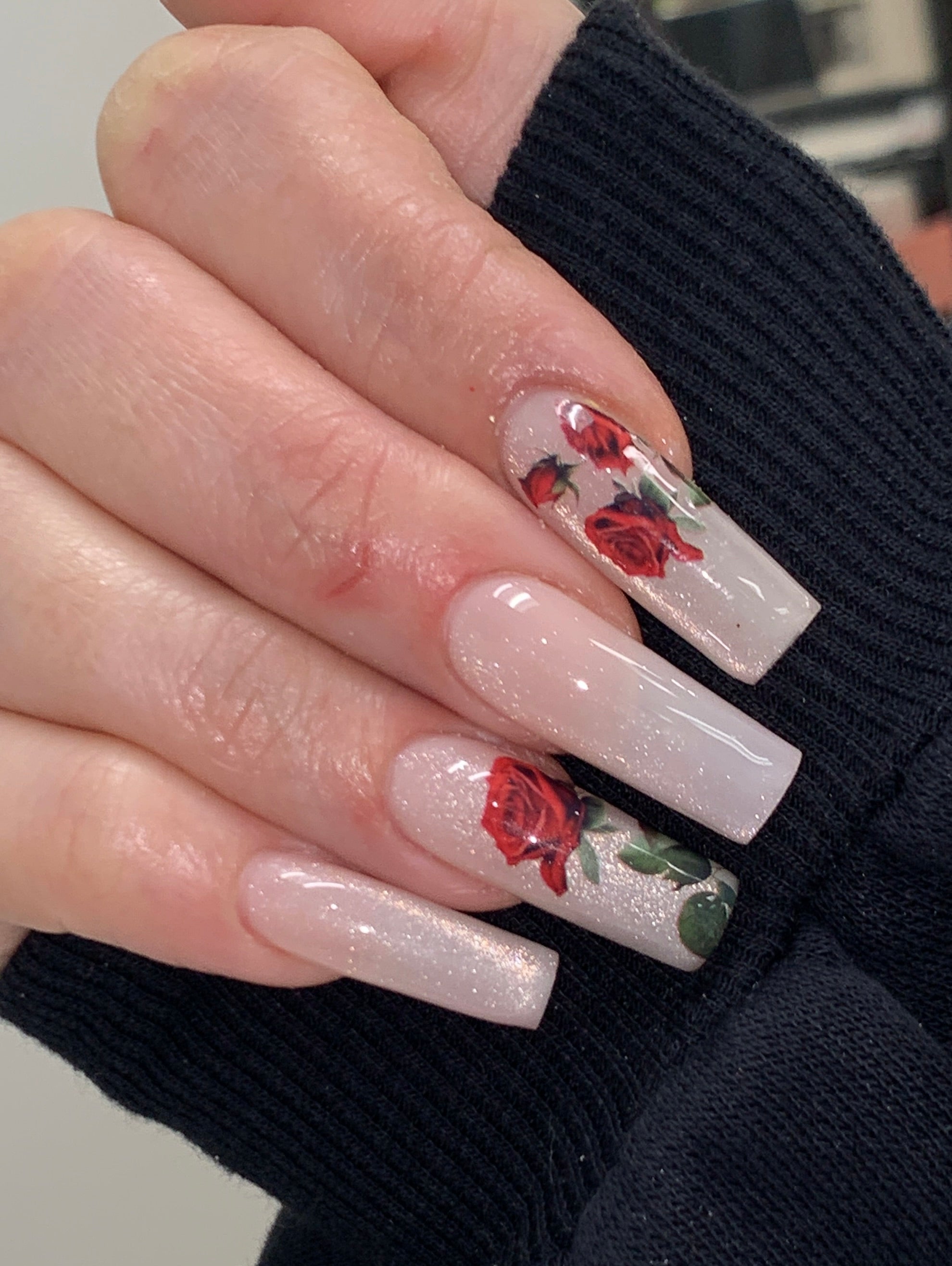 Premium Rose Decal