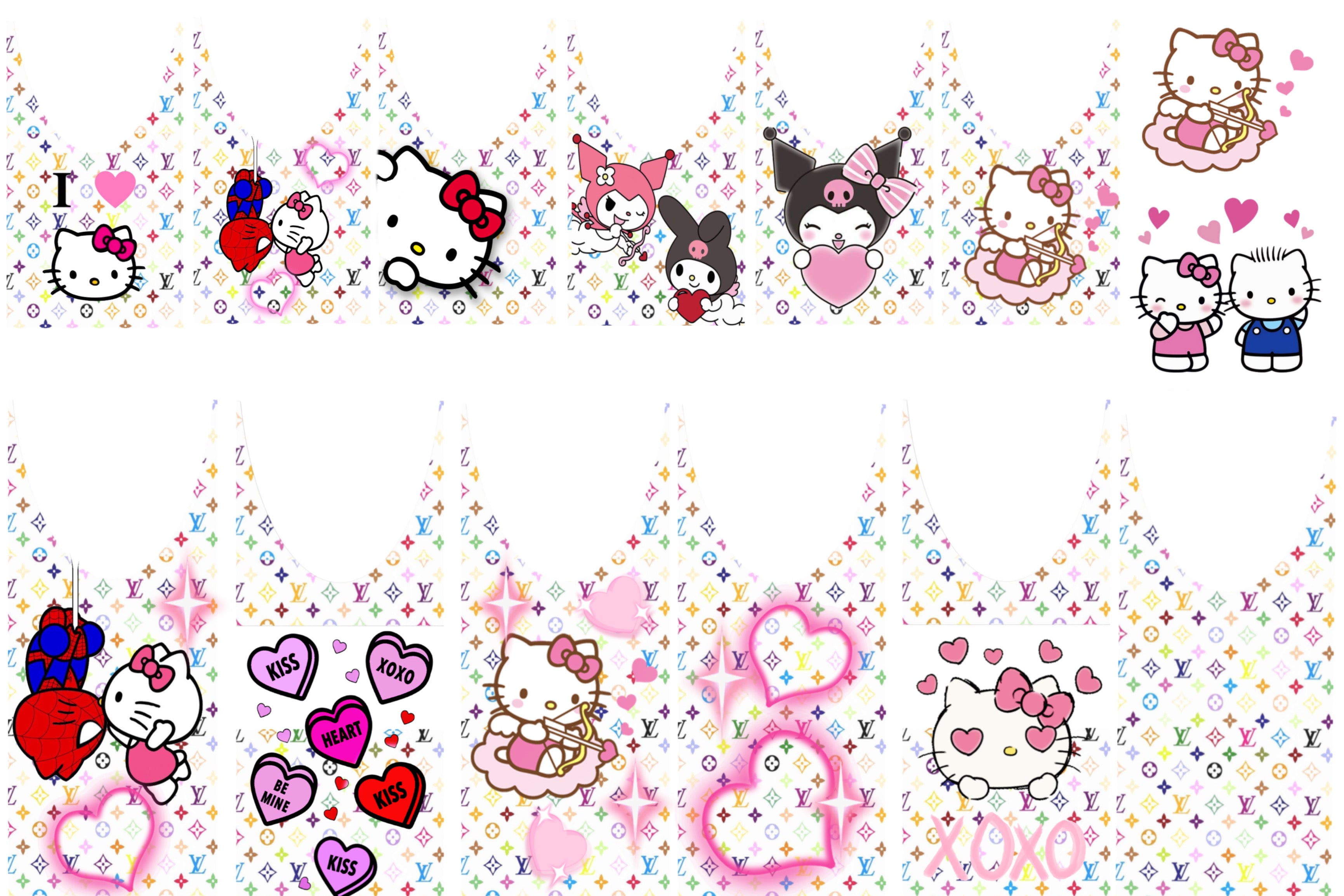 Hello Kitty Valentines - Premium Decal