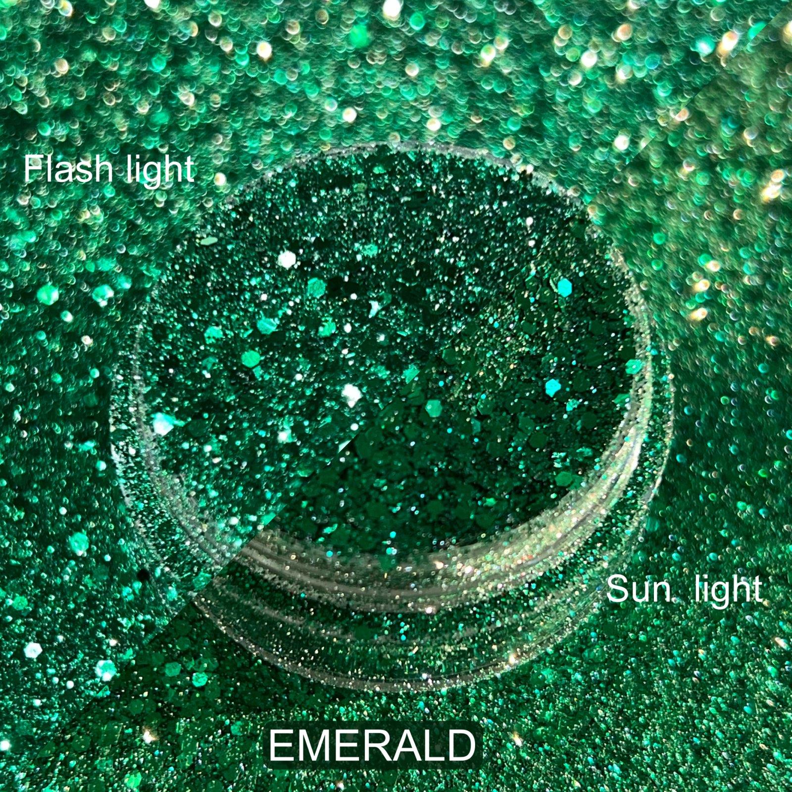 Reflective Glitter - Emerald