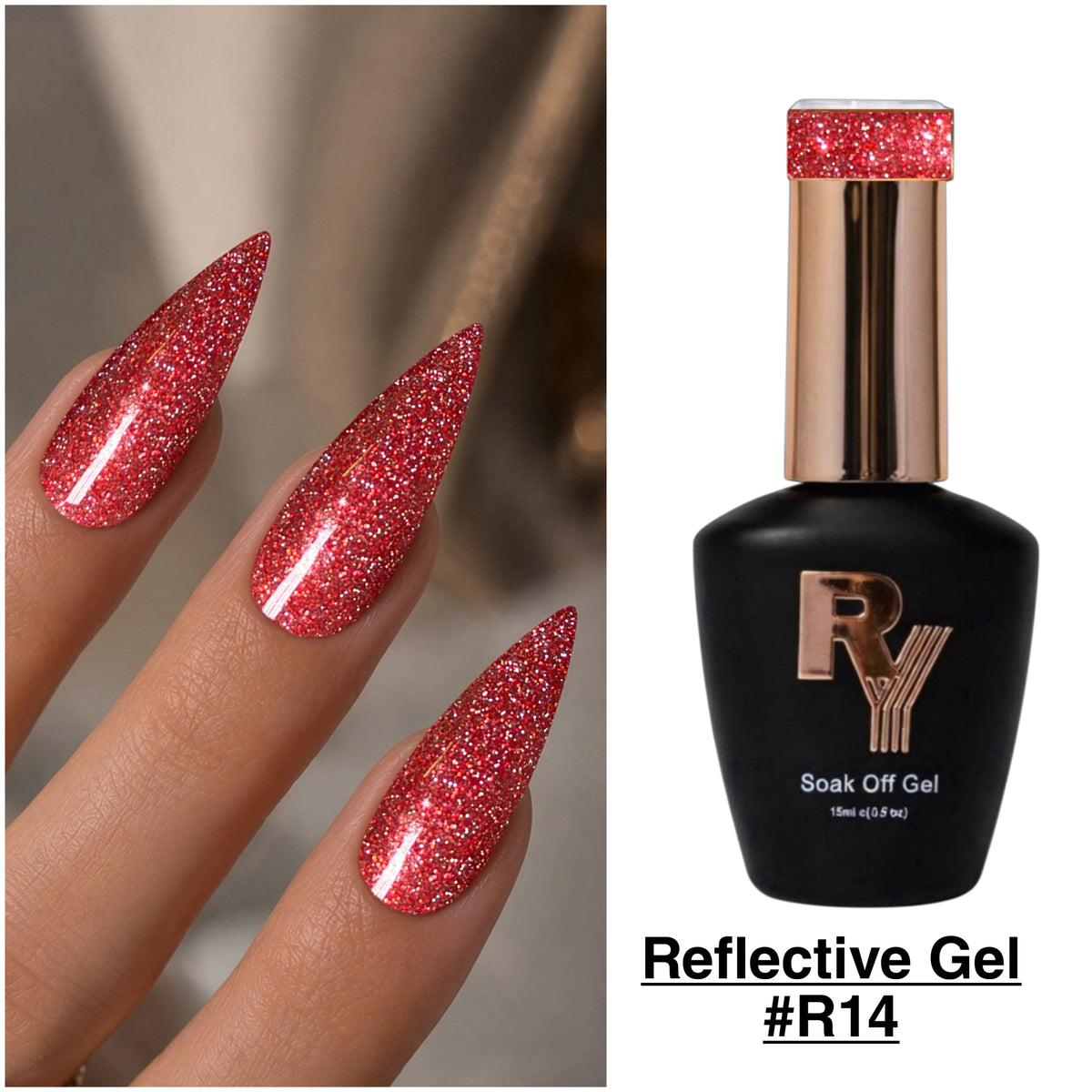 Reflective Glitter Gel 14