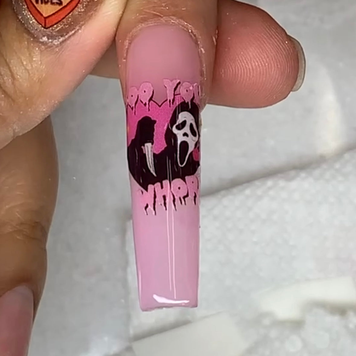 Calcomanías de agua premium de Ghostface