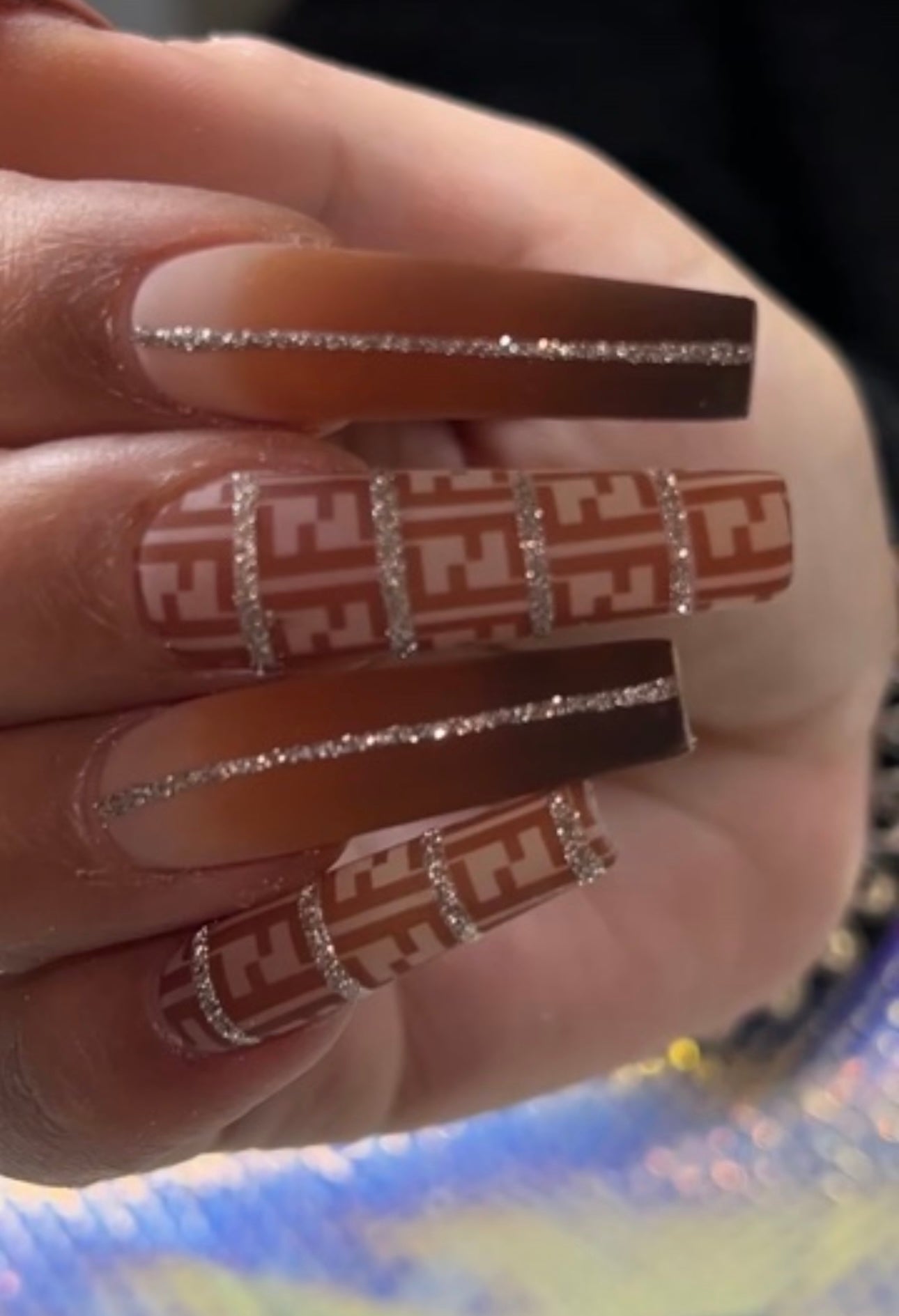 5 pcs Fendi Water Decals