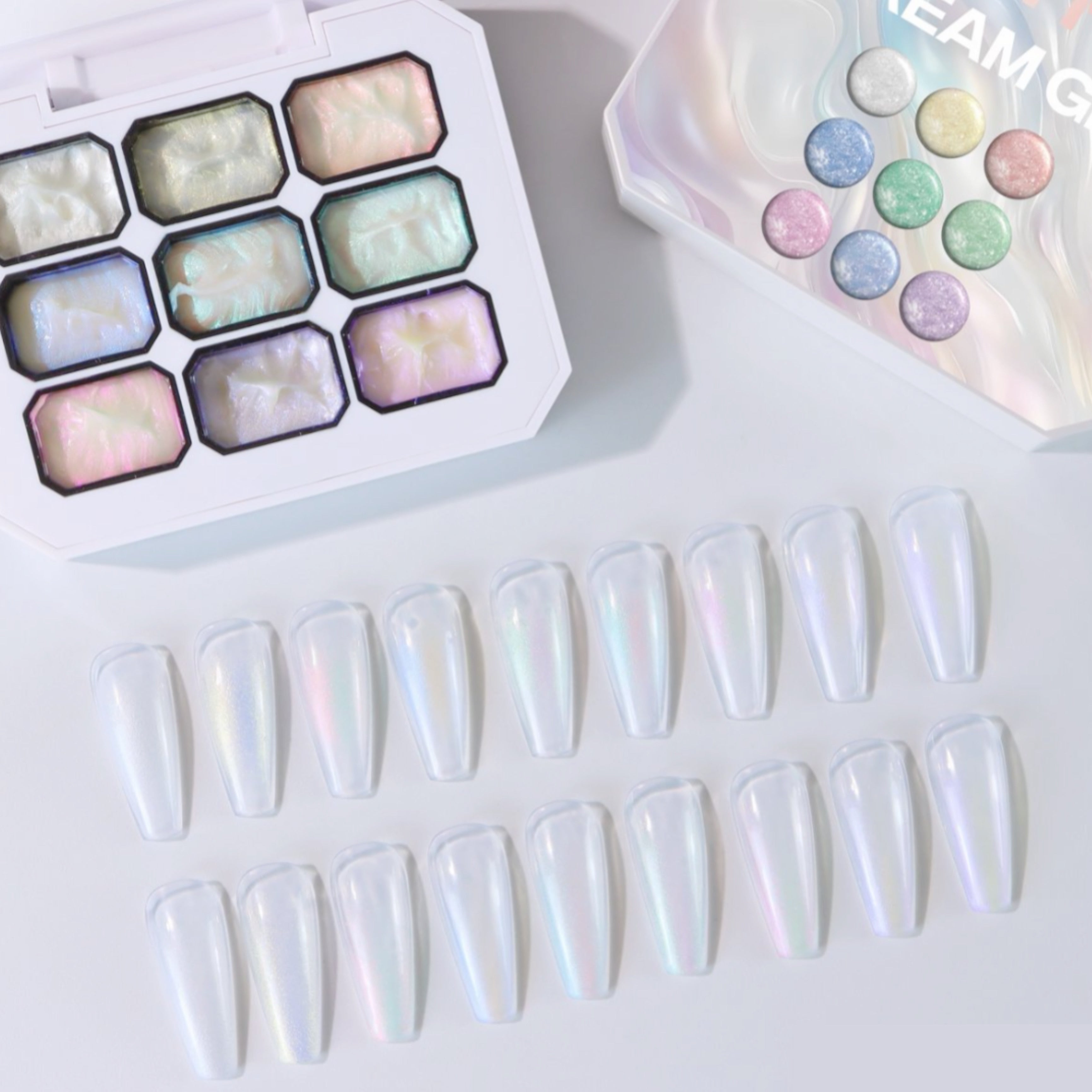 Cream Gels Paint Set