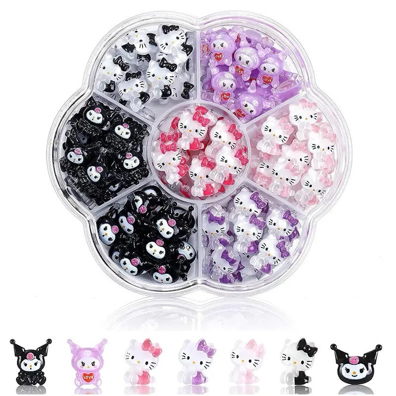 Deluxe Hello Kitty Charm Set