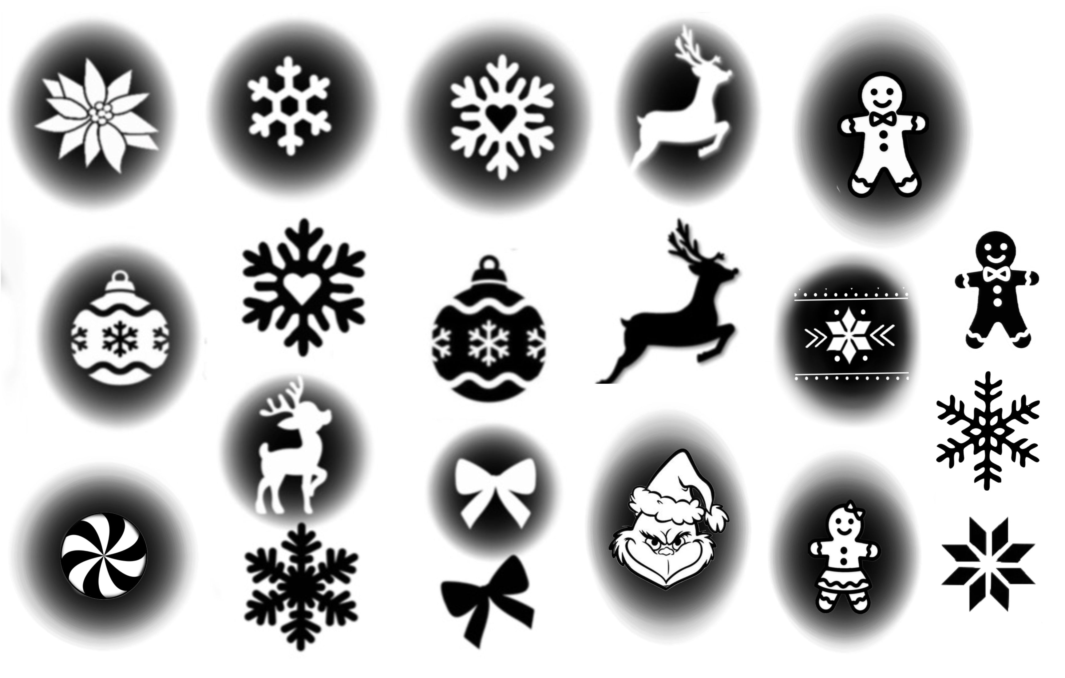 Calcomanía premium de Grinch