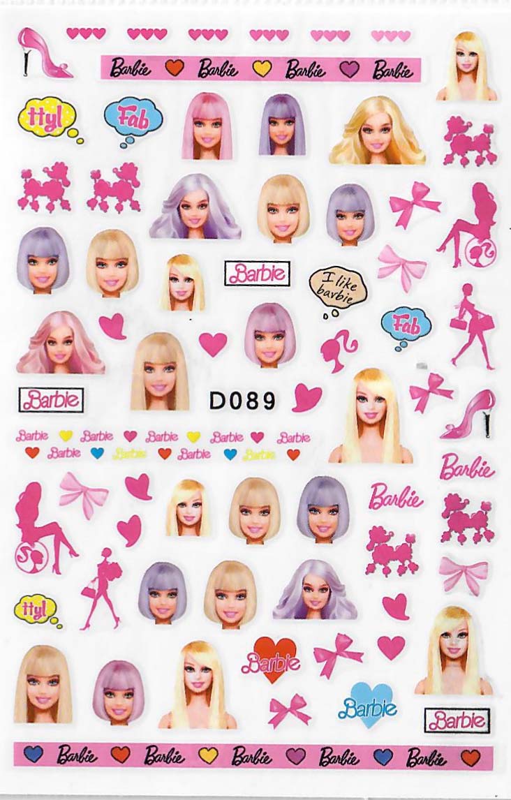 Barbie Stickers 89