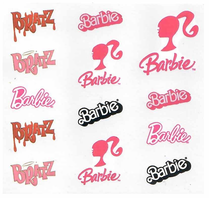 Barbie Bratz Logo Decals 1