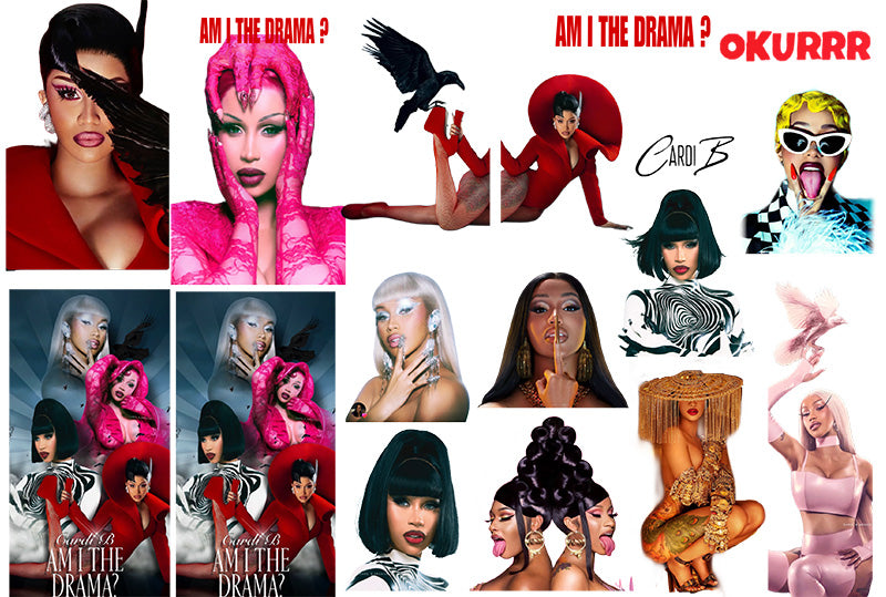 Cardi B - Premium Decal