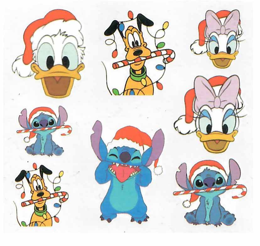Disney Christmas Decals 23
