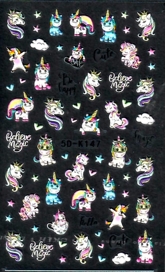 Pegatinas de unicornio 2