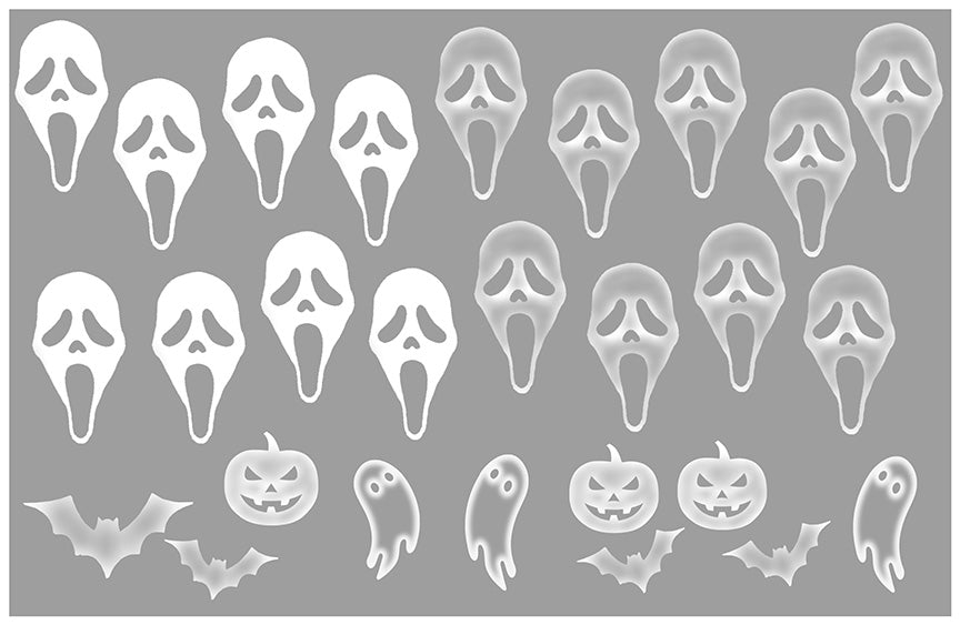 Ghostface Airbrush Premium Decals 2