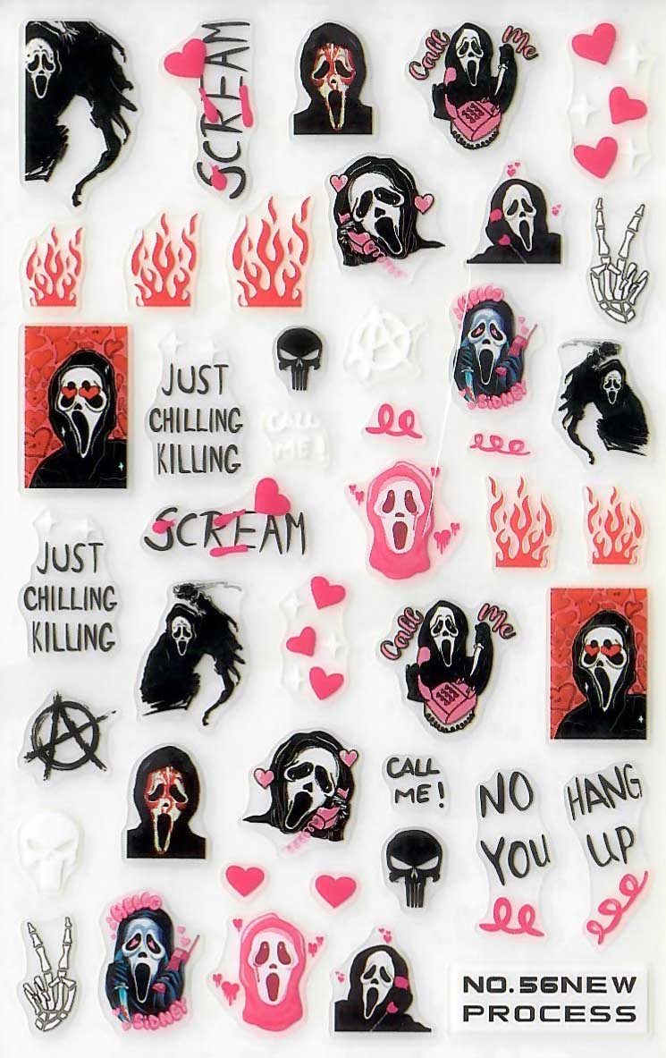 Scream Stickers 56