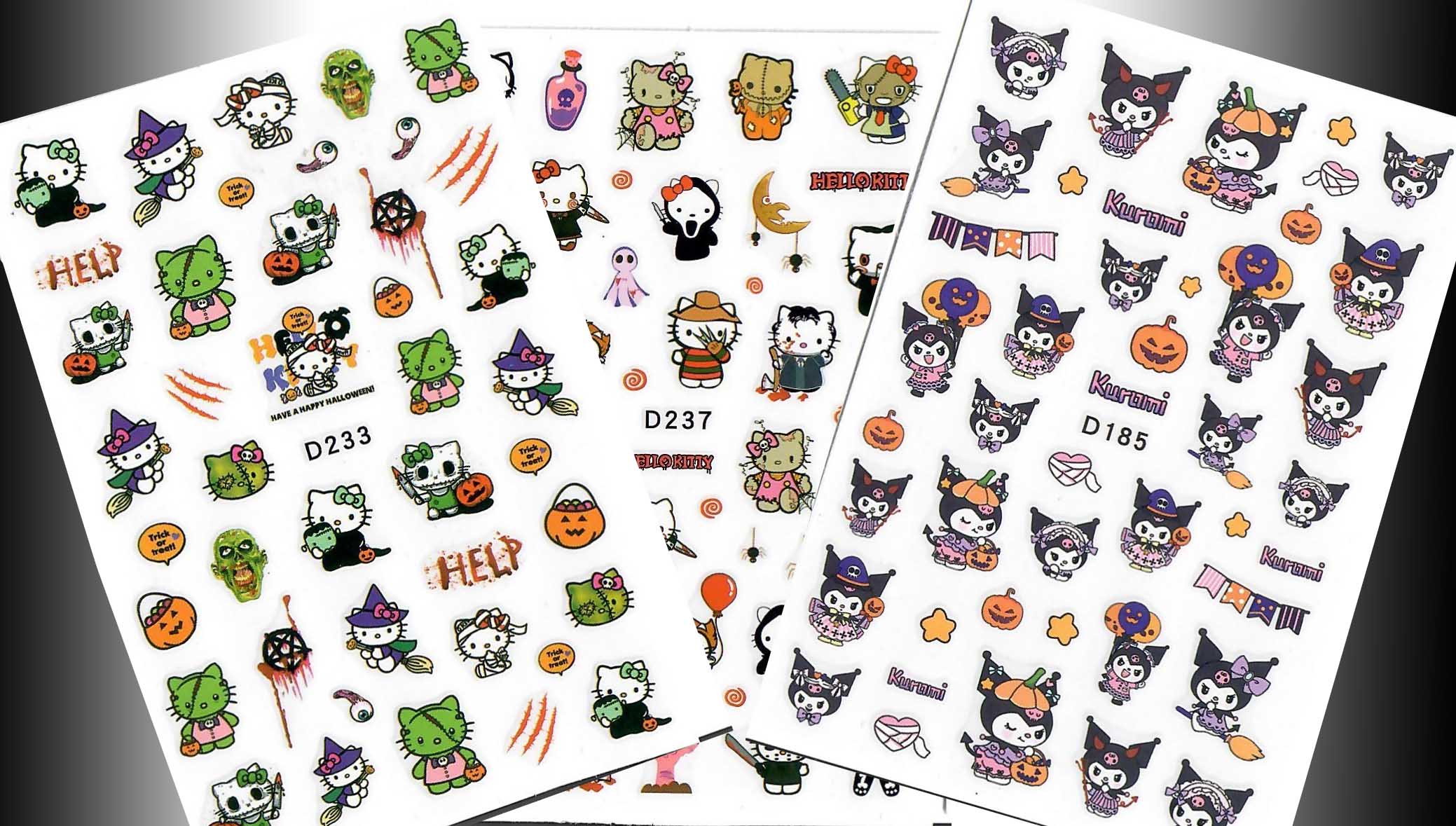 Hello Kitty Halloween Stickers B