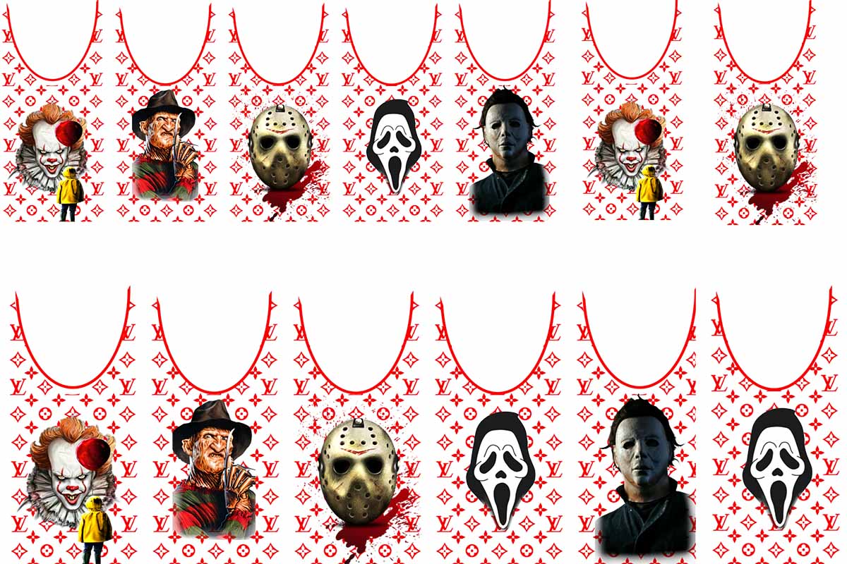 LV Horror Icons - Premium Decal