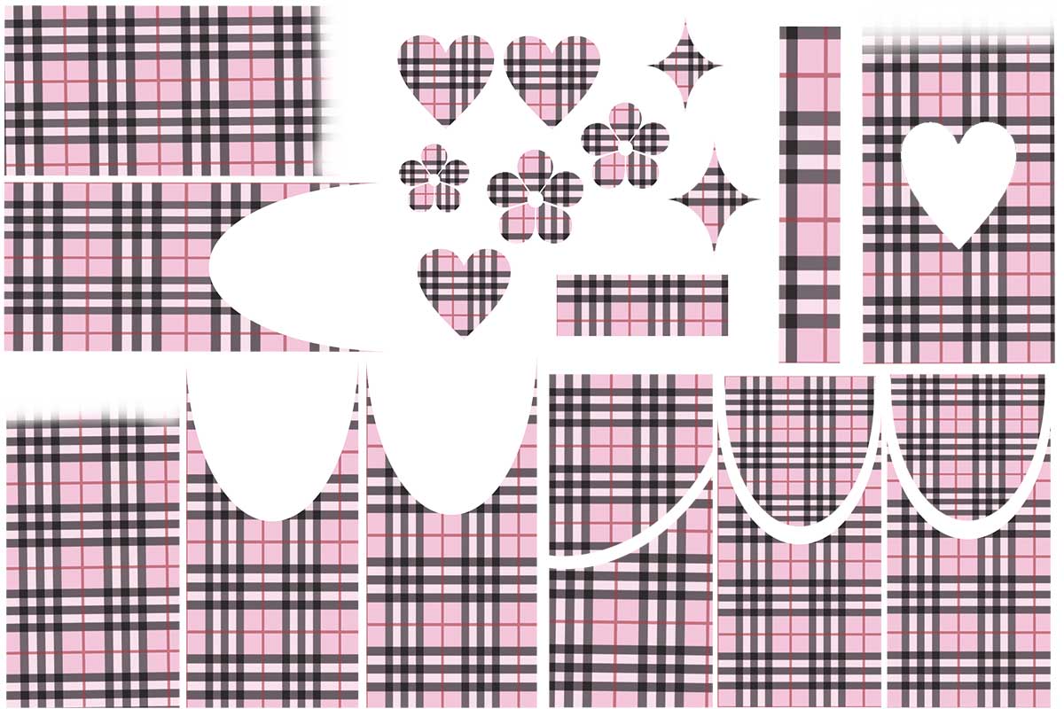 Plaid- Premium Decal