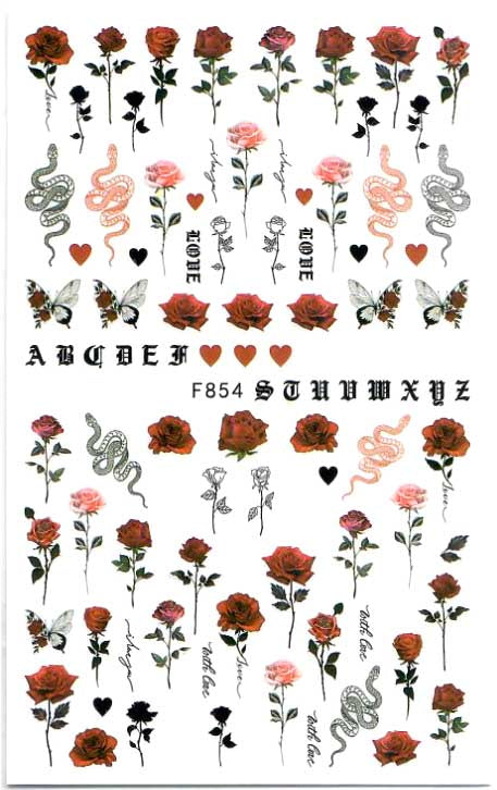 Rose Stickers 54