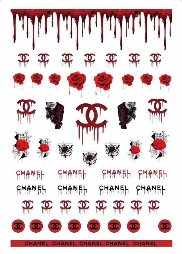 Chanel Stickers - Bloody