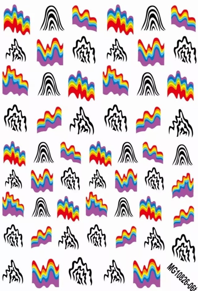 Rainbow Stickers 06